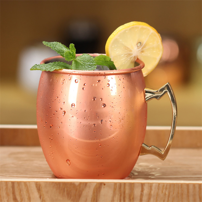 6Pcs 60ml Mule Copper Mugs Cup - огляд і ціна Mule Copper Mug