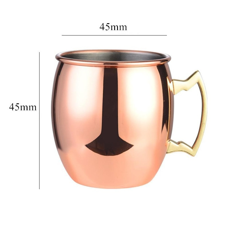 6Pcs 60ml Mule Copper Mugs Cup - огляд і ціна Mule Copper Mug