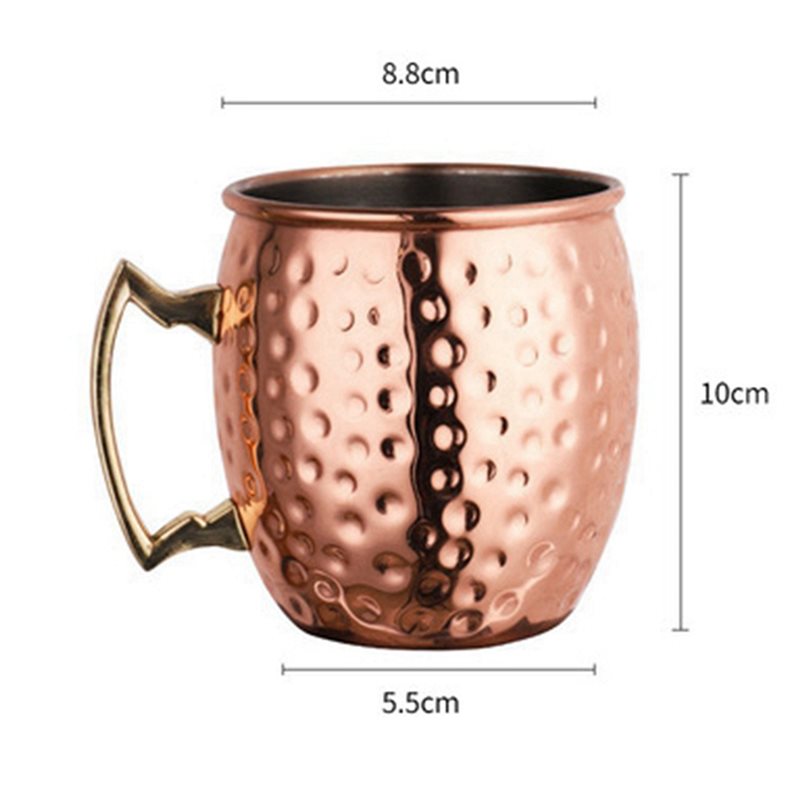 JHD 2X Moscow Mule Cup Stainle - огляд і ціна Mule Copper Mug
