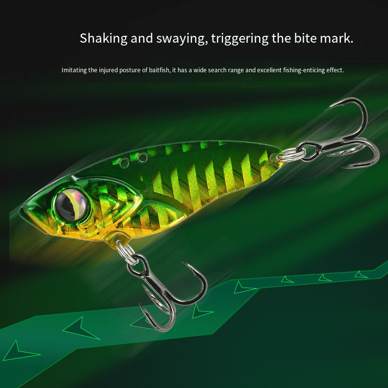 Metal VIB Fishing Lure Hard Vi - огляд і ціна Jigger Double Sided