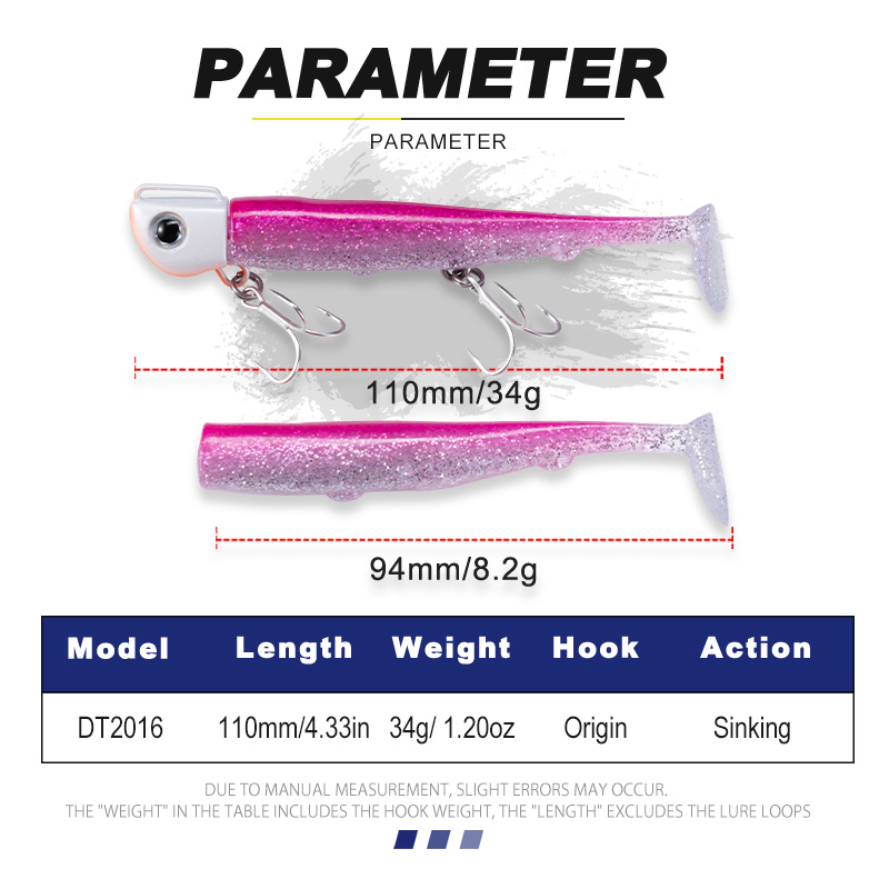 D1 110mm 34g Sinking Metal Jig - огляд і ціна Jigger Double Sided