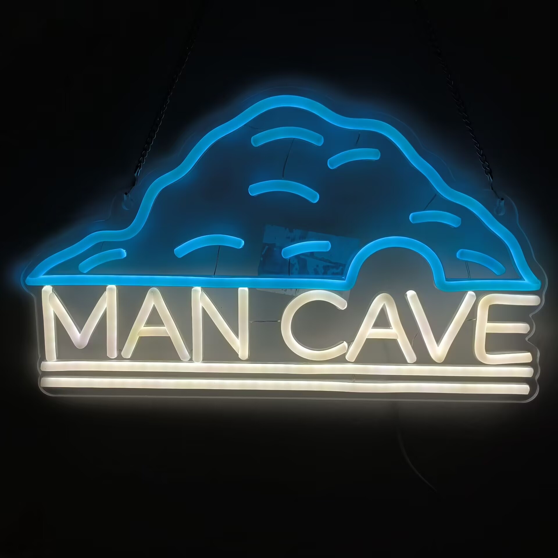 Man Cave Neon Sign LED Wall Ar - огляд і ціна Home Bar Lounge