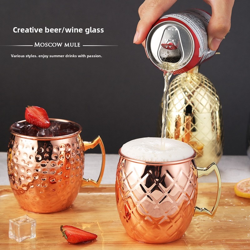 Hammer stainless steel mule mu - огляд і ціна Mule Copper Mug