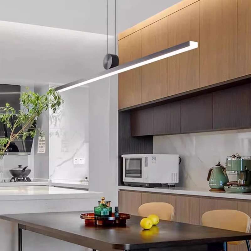 Black Led Long Pendant Lights  - огляд і ціна Home Bar Word