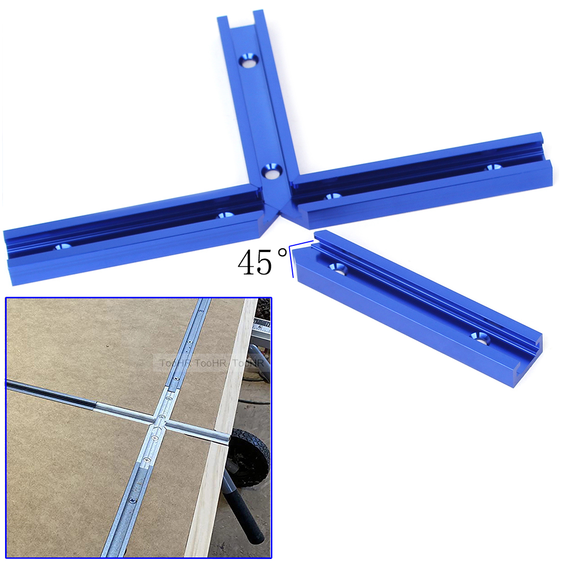 19mm T-Track Slot Miter Track  - огляд і ціна Jigger Double Sided