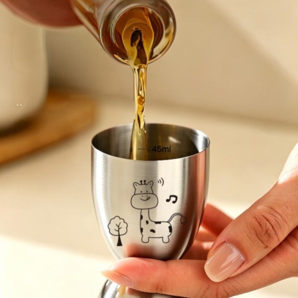 30/60ML Stainless Steel Jigger - огляд і ціна Jigger Double Sided